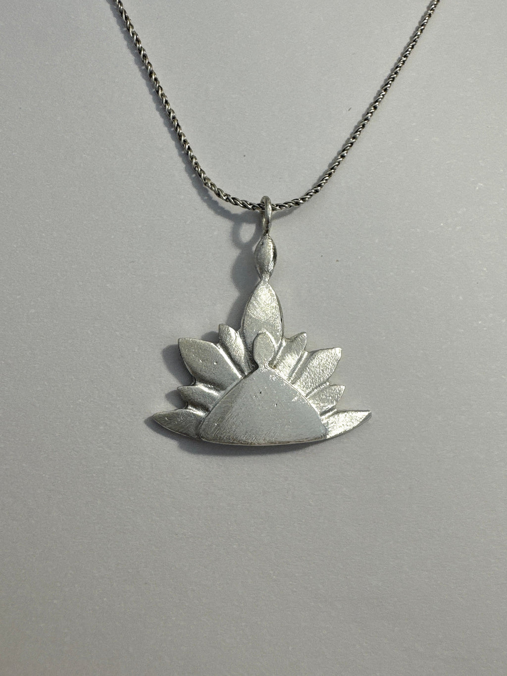 Anne ve Çocuk  925 Ayar Gümüş Kolye