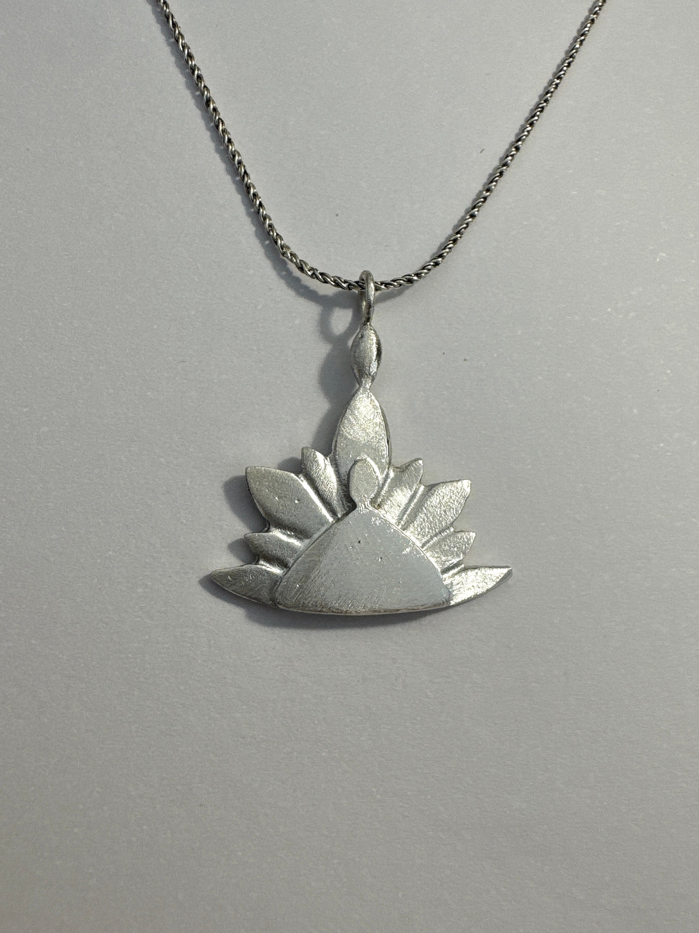 Anne ve Çocuk  925 Ayar Gümüş Kolye