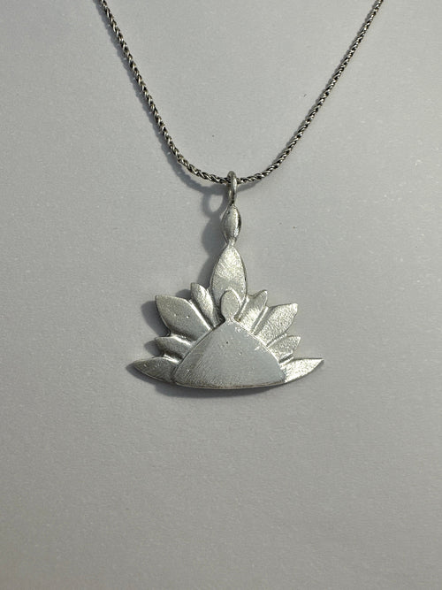 Anne ve Çocuk  925 Ayar Gümüş Kolye