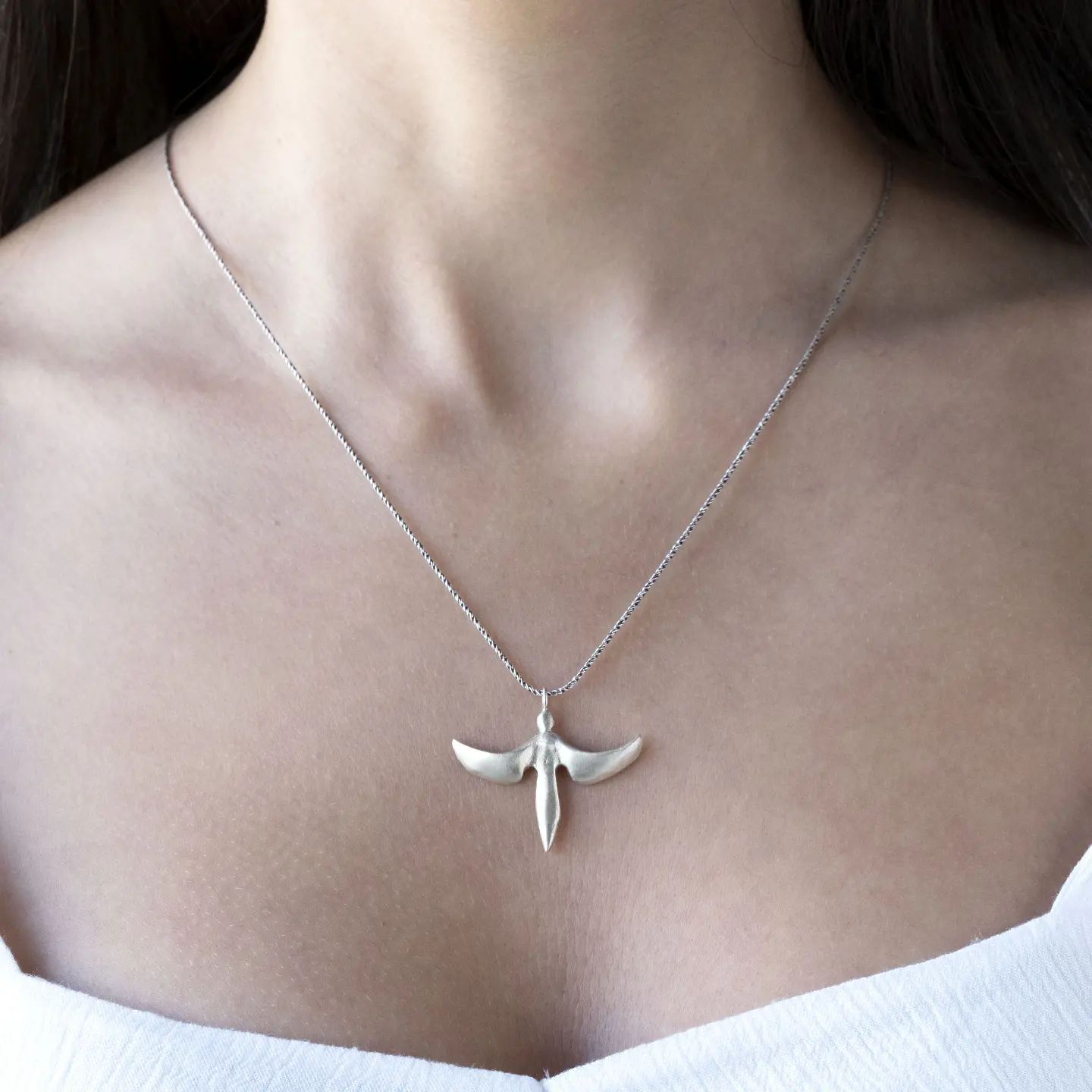 Cesaret 925 Ayar Gümüş Kolye